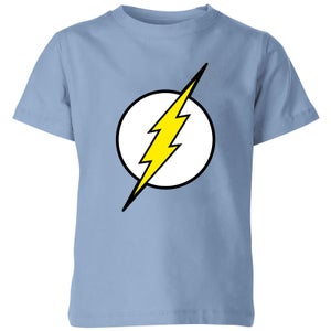 Justice League Flash Logo Kids' T-Shirt - Sky Blue