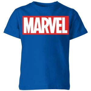 Marvel Logo Kids' T-Shirt - Blue