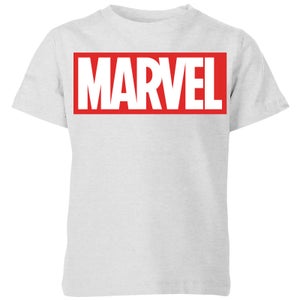 Marvel Logo Kids' T-Shirt - Grey