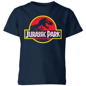 Jurassic Park Logo Kids' T-Shirt - Navy