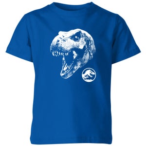 Jurassic Park T Rex Kids' T-Shirt - Blue