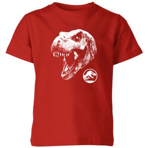 Jurassic Park T Rex Kids' T-Shirt - Red
