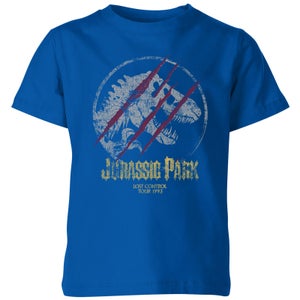 Jurassic Park Lost Control Kids' T-Shirt - Blue