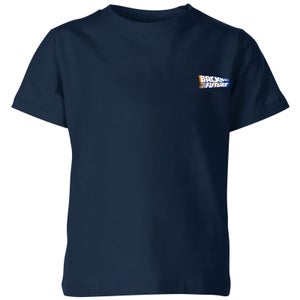 Back To The Future Kids' T-Shirt - Navy