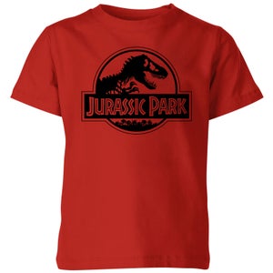 Jurassic Park Logo Kids' T-Shirt - Red
