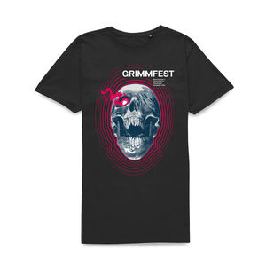 Grimmfest 2022 Skull Unisex T-Shirt - Black