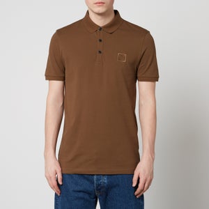 BOSS Orange Logo Cotton-Piqué Polo Shirt