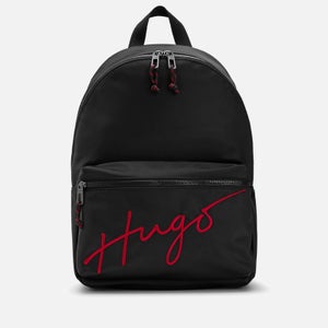 HUGO Ethon 2.0 H_ Logo Canvas Backpack