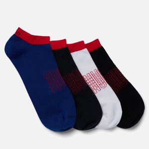 HUGO Bodywear Three-Pack Cotton-Jersey Gifting Socks