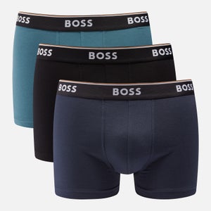 BOSS Bodywear Three-Pack Stretch-Cotton Boxer Shorts