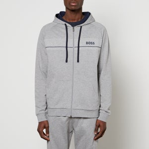 BOSS Bodywear Authentic Zipped Cotton-Jersey Hoodie