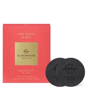 Glasshouse Fragrances Car Diffuser Collection - One Night in Rio 2 Replacement Scent Disks
