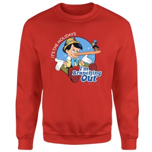 Disney I'm Branching Out Christmas Jumper - Red