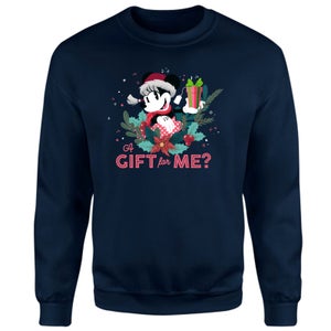 Disney A Gift For Me Christmas Jumper - Navy