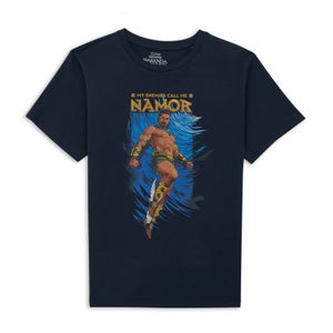 Wakanda Forever Namor Männer T-Shirt - Navy