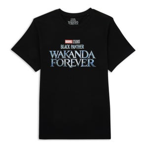 Wakanda Forever Logo Men's T-Shirt - Black