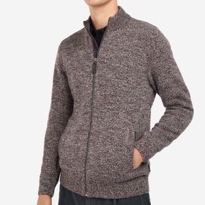 Barbour Fife Wool-Blend Zip-Up Cardigan