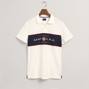 Gant Banner Shield Cotton-Piqué Polo Shirt