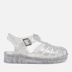 Mini Melissa Possessions Sparkly Rubber Sandals