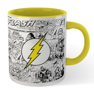 Taza The Flash Comic - Amarillo
