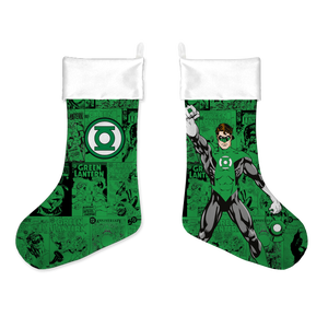 Green Lantern Comic Christmas Stocking