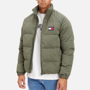 Tommy Jeans Logo-Print Quilted Shell Puffer Jacket