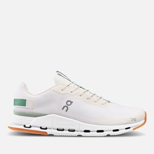 ON Men's Cloudnova Form Running Trainers - White/Green
