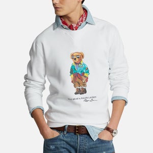 Polo Ralph Lauren Bear Cotton-Blend Jersey Sweatshirt