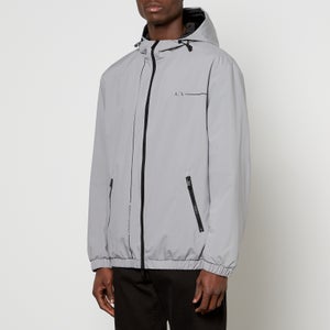 Armani Exchange Logo-Print Shell Jacket