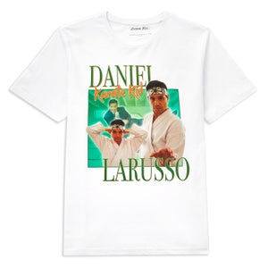 Cobra Kai Daniel Karate Kid Larusso Homage Men's T-Shirt - White