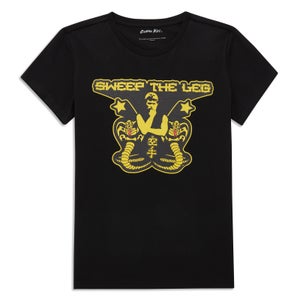 Camiseta para mujer Cobra Kai Sweep The Leg - Negro