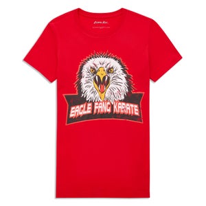 Camiseta para mujer Cobra Kai Eagle Fang Vintage Logo - Rojo