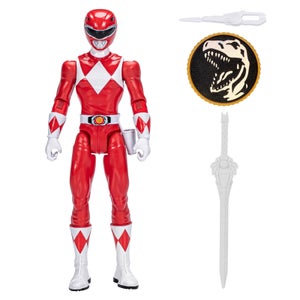 Figurine Power Rangers Mighty Morphin Ranger Rouge - 15 cm