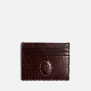 Ted Baker Tobies Monogrammed Leather Card Holder