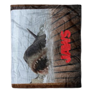 Jaws Shark Scene Fleece Blanket