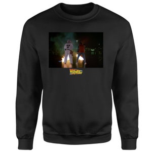 Back to the Future First Test Sweatshirt - Black