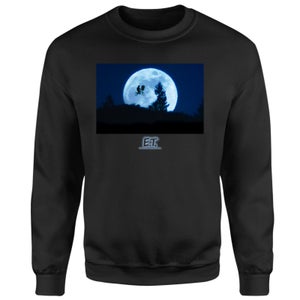 E.T. the Extra-Terrestrial Moon Cycle Sweatshirt - Black