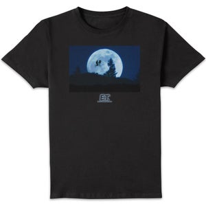 E.T. the Extra-Terrestrial Moon Cycle Unisex T-Shirt - Black
