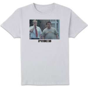 Shaun of the Dead I Think We Should Go Back Inside Unisex T-Shirt - White