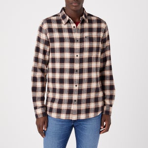 Wrangler Checked Cotton-Flannel Shirt