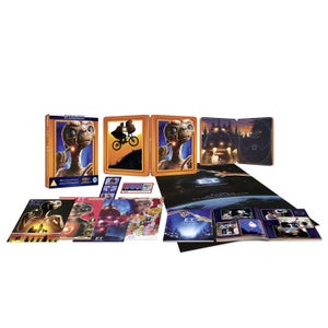 E.T. L'Extra-Terrestre 40e Anniversaire Edition Limitée 4K Ultra HD Set de Steelbook (Blu-ray inclus) Exclusivité Zavvi