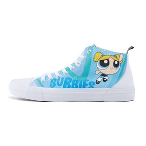 Akedo x Powerpuff Girls Bubbles High Top - White