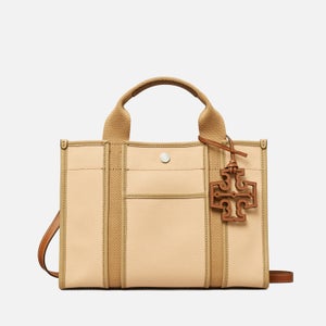 Tory Burch Twill Small Tory Tote Bag