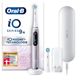 Oral-B iO 9 Elektrische Zahnbürste/Electric Toothbrush, Magnet-Technologie, rose quartz