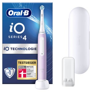 Oral-B iO Series 4 Elektrische Zahnbürste, Reiseetui, Lavender