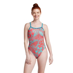 Women's Printed The One Back One Piece Swimsuit