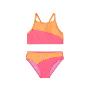 Ensemble bikini à deux-pièces Shimmer blocs de couleur pour filles
