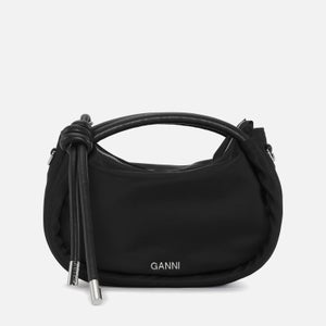 Ganni Knot Leather-Blend Mini Bag