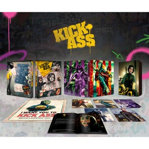 Kick Ass Zavvi Exclusive Collectors Edition 4k Ultra HD Steelbook (includes Blu-ray)