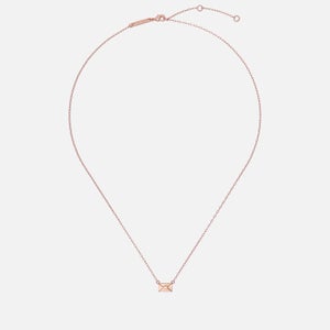 Ted Baker Laressa Love Letter Rose Gold-Tone Necklace